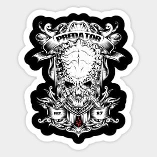 Predator skull Sticker